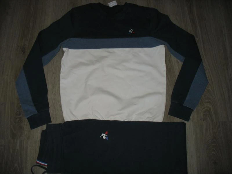 JOGGING 2 PIECES: SWEAT SHIRT + PANTALON - LE COQ SPORTIF - Maat XS - n°01 – photo 12